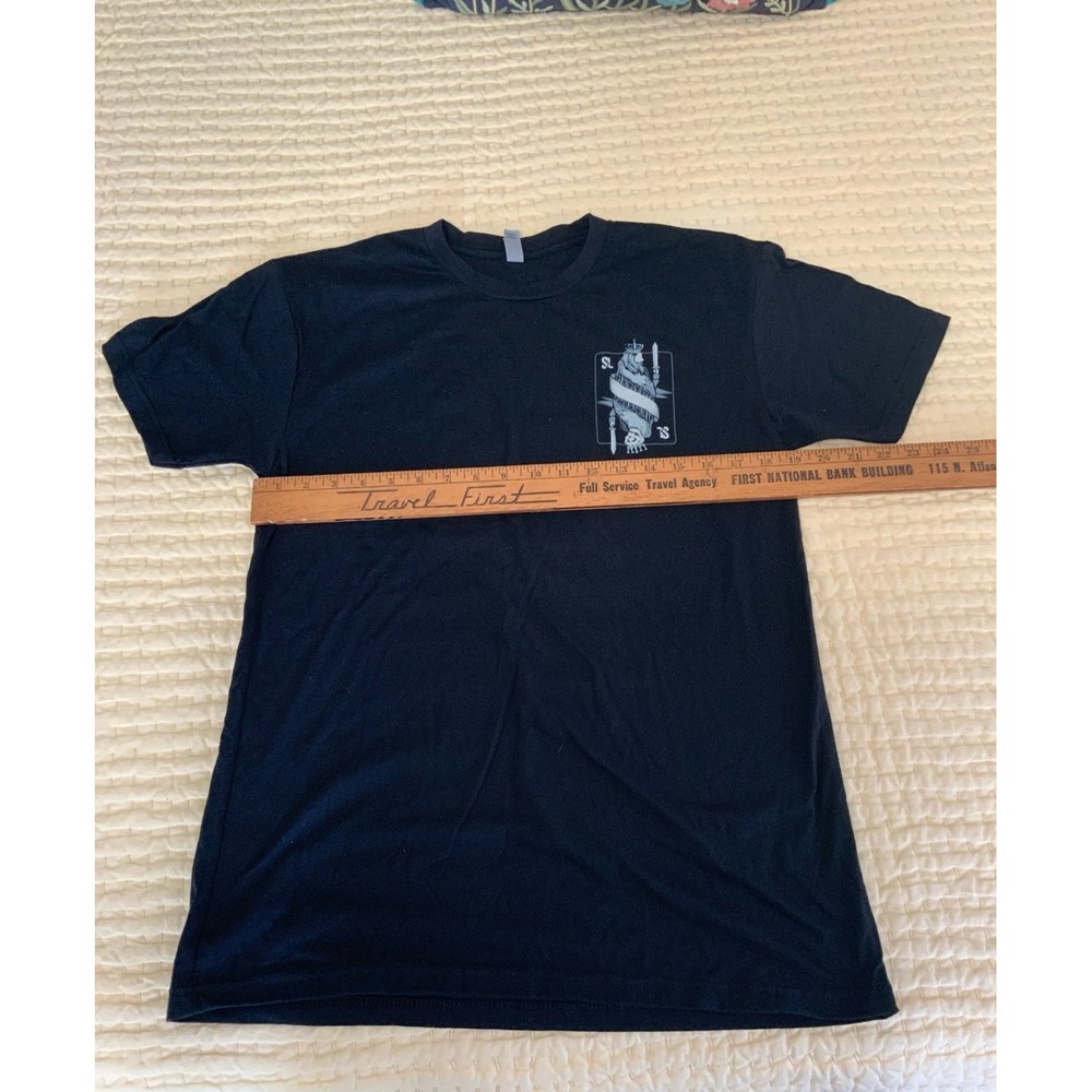 Death to Life black T-shirt Second Corinthians 5:17 size Large